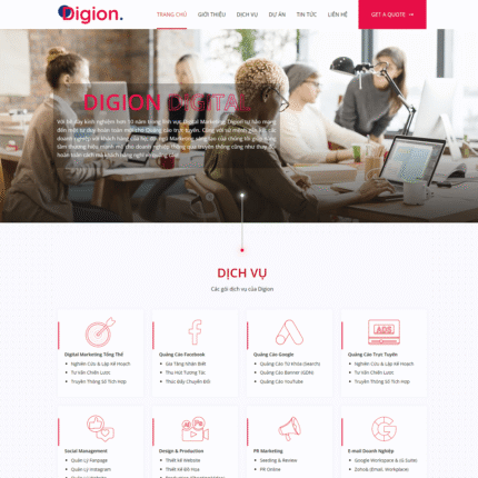 Thiết kế website chuyên nghiệp