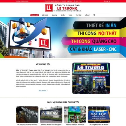 Thiết kế website chuyên nghiệp