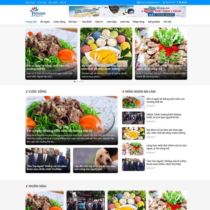 Thiết kế website chuyên nghiệp