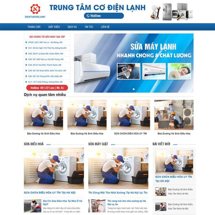 Thiết kế website chuyên nghiệp