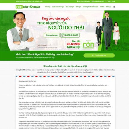 Thiết kế website chuyên nghiệp
