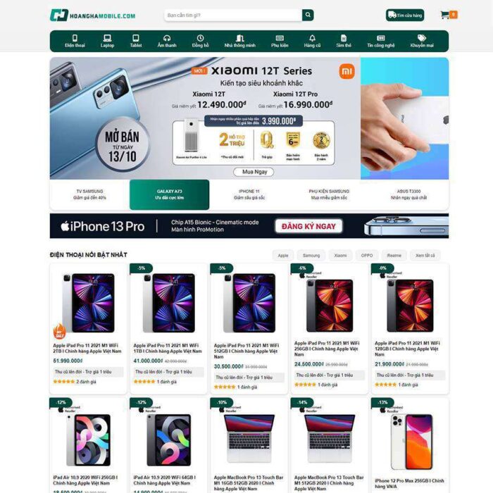 Thiết kế website chuyên nghiệp