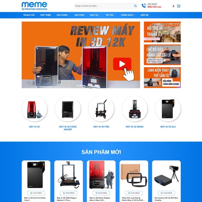 Thiết kế website chuyên nghiệp