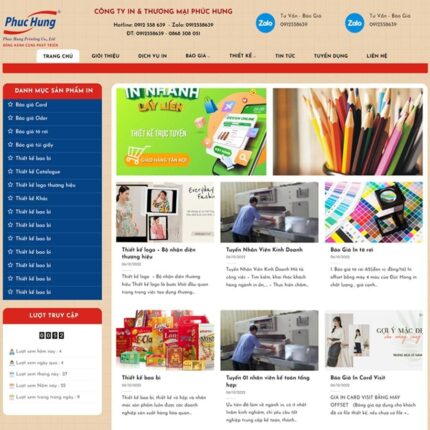 Thiết kế website chuyên nghiệp