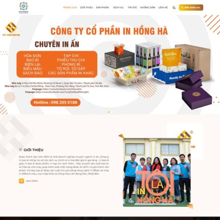 Thiết kế website chuyên nghiệp