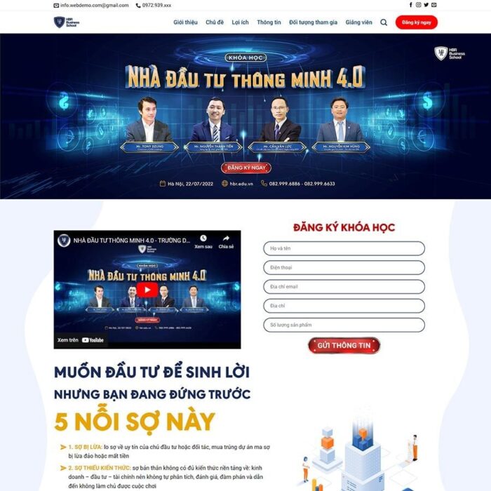 Thiết kế website chuyên nghiệp