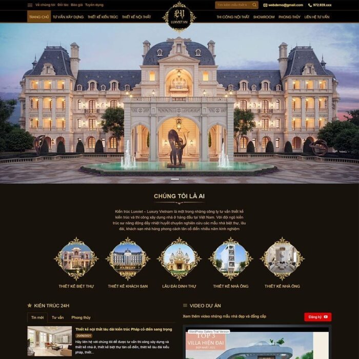 Thiết kế website chuyên nghiệp