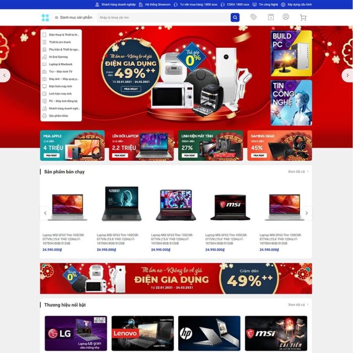 Thiết kế website chuyên nghiệp