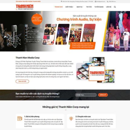 Thiết kế website chuyên nghiệp