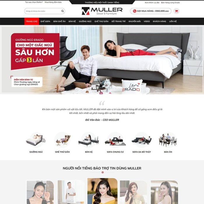 Thiết kế website chuyên nghiệp