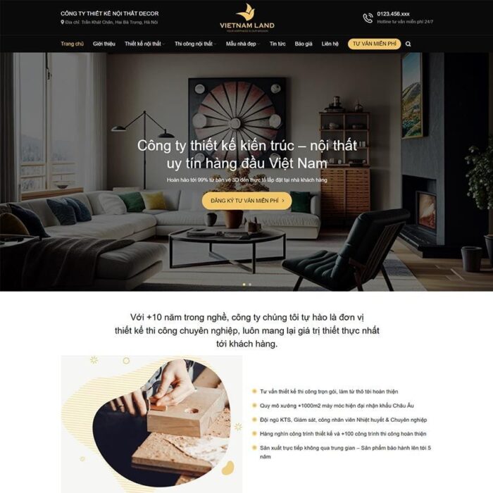 Thiết kế website chuyên nghiệp