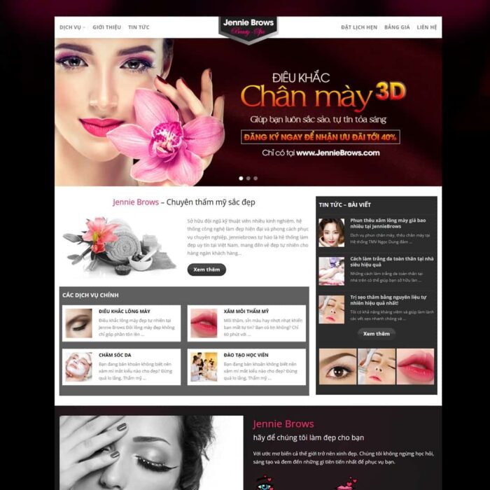 Thiết kế website chuyên nghiệp