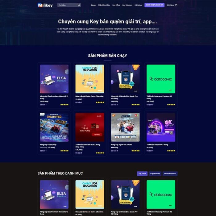 Thiết kế website chuyên nghiệp