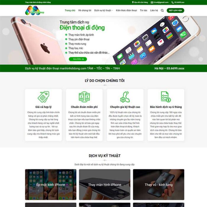 Thiết kế website chuyên nghiệp