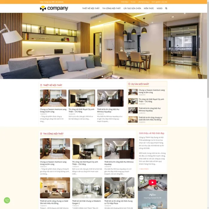 Thiết kế website chuyên nghiệp