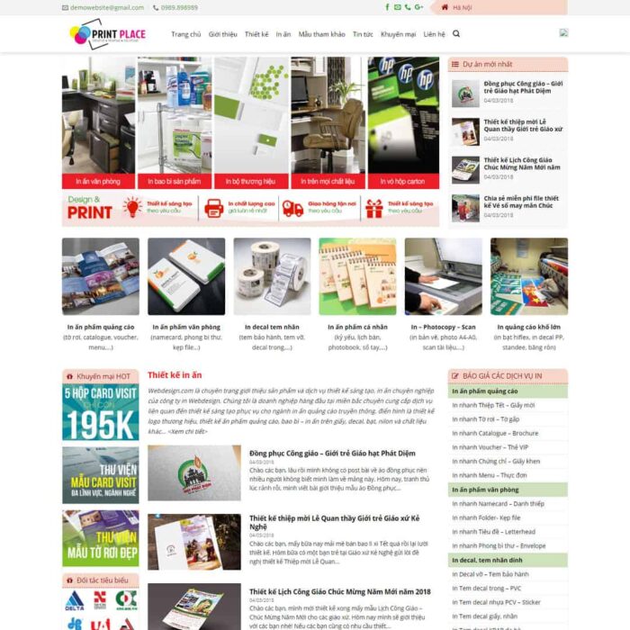 Thiết kế website chuyên nghiệp