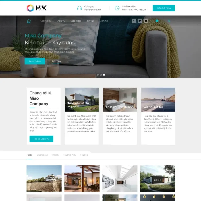 Thiết kế website chuyên nghiệp