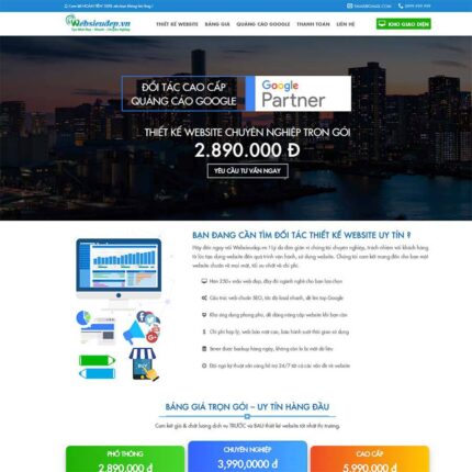 Thiết kế website chuyên nghiệp