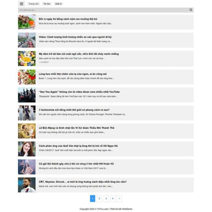 Thiết kế website chuyên nghiệp
