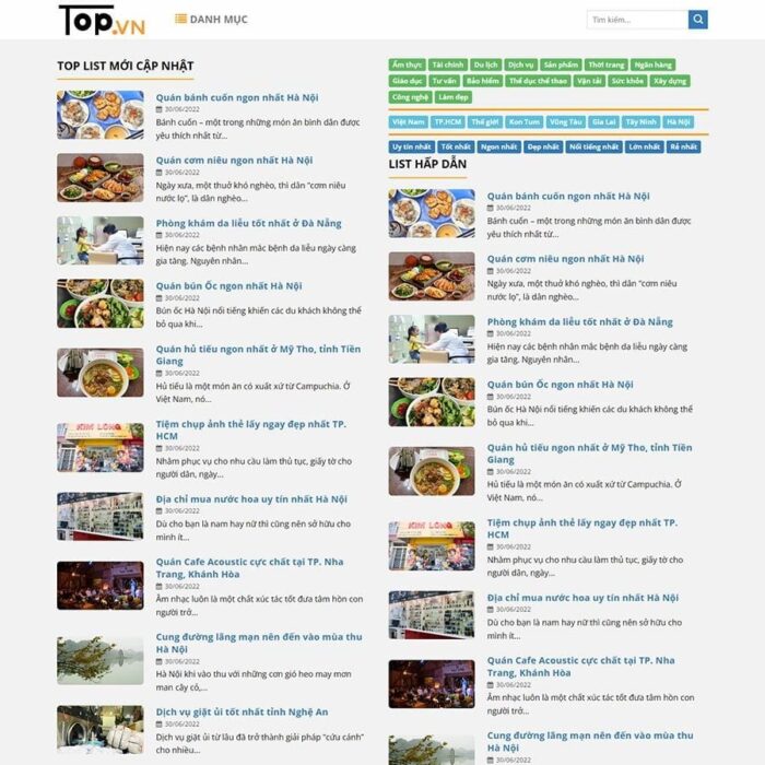 Thiết kế website chuyên nghiệp