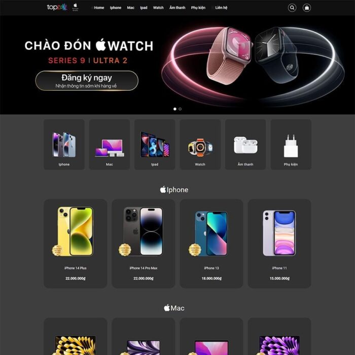 Thiết kế website chuyên nghiệp