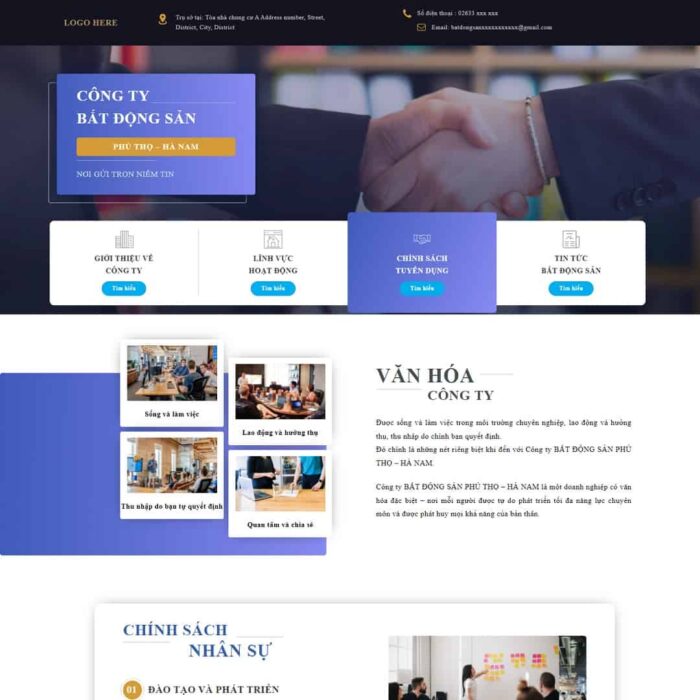 Thiết kế website chuyên nghiệp